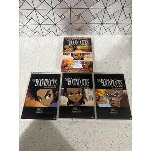 The Boondocks - Complete First Season Uncut And Uncensored (DVD,3-Disc) Tested